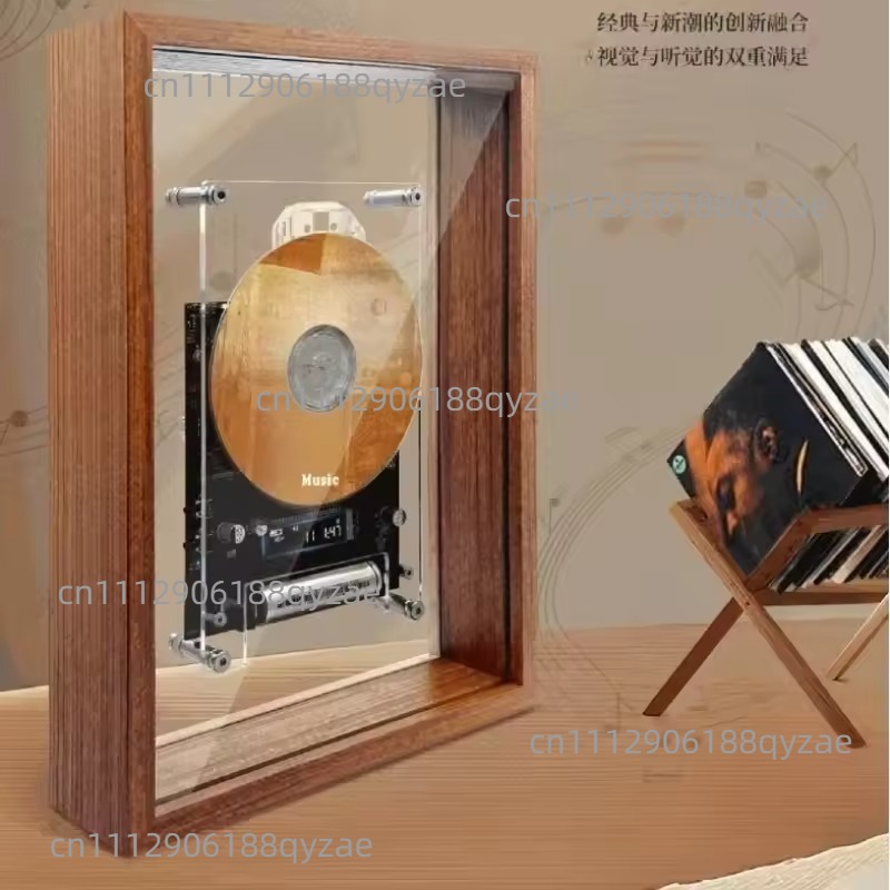 Photography Types - Muziek fotolijst cd-speler, transparante acryl fotolijst