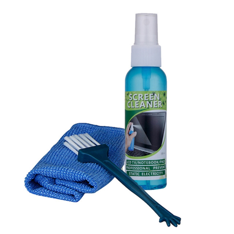 Lens Cleaning Kit - 1 Set Borstel Doek Vloeibare Hoge