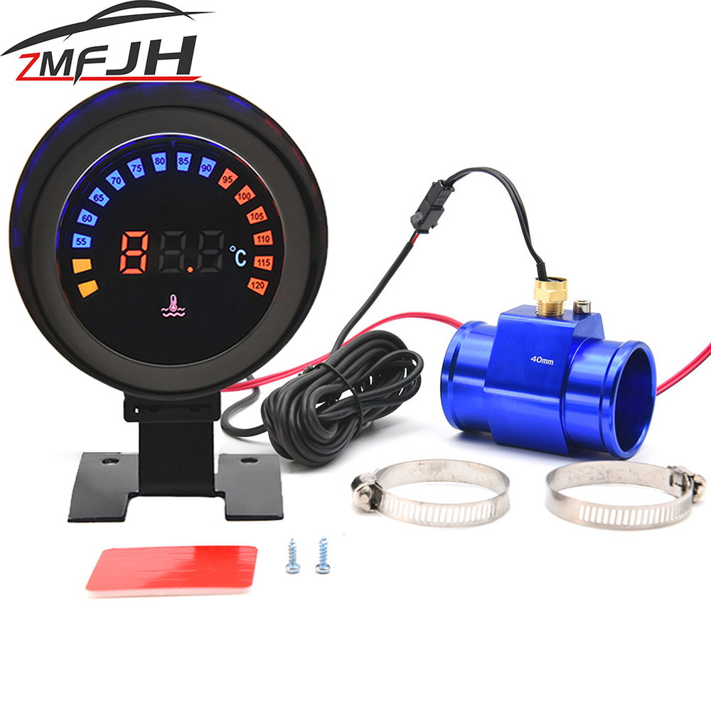 Light Meter Incident - Universele 52 mm watertemperatuurmeter auto LED