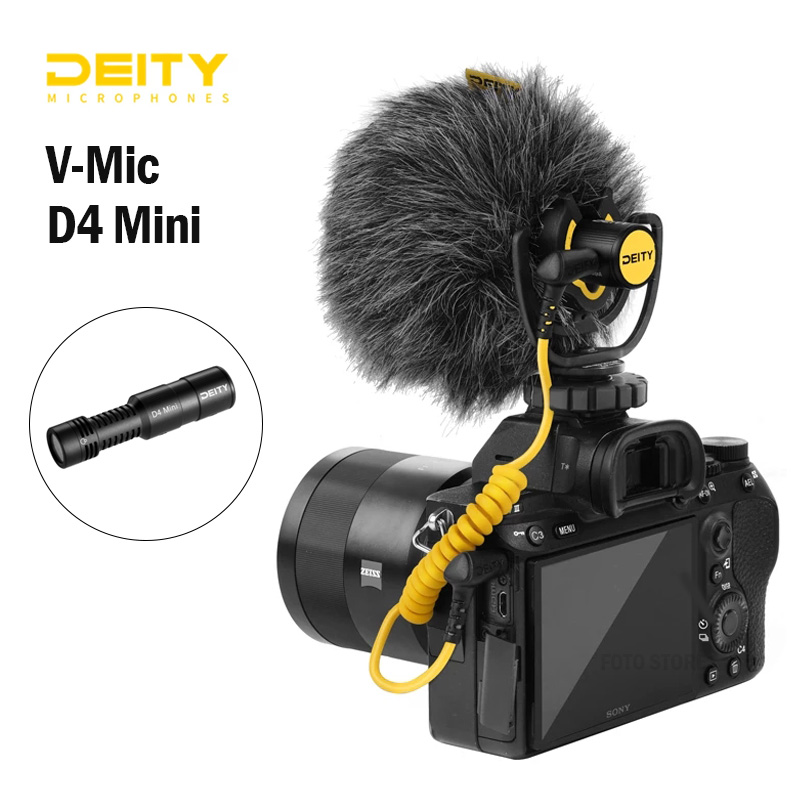 Photography Blog - Godheid V-Mic D4 Mini Microfoon Hoofd