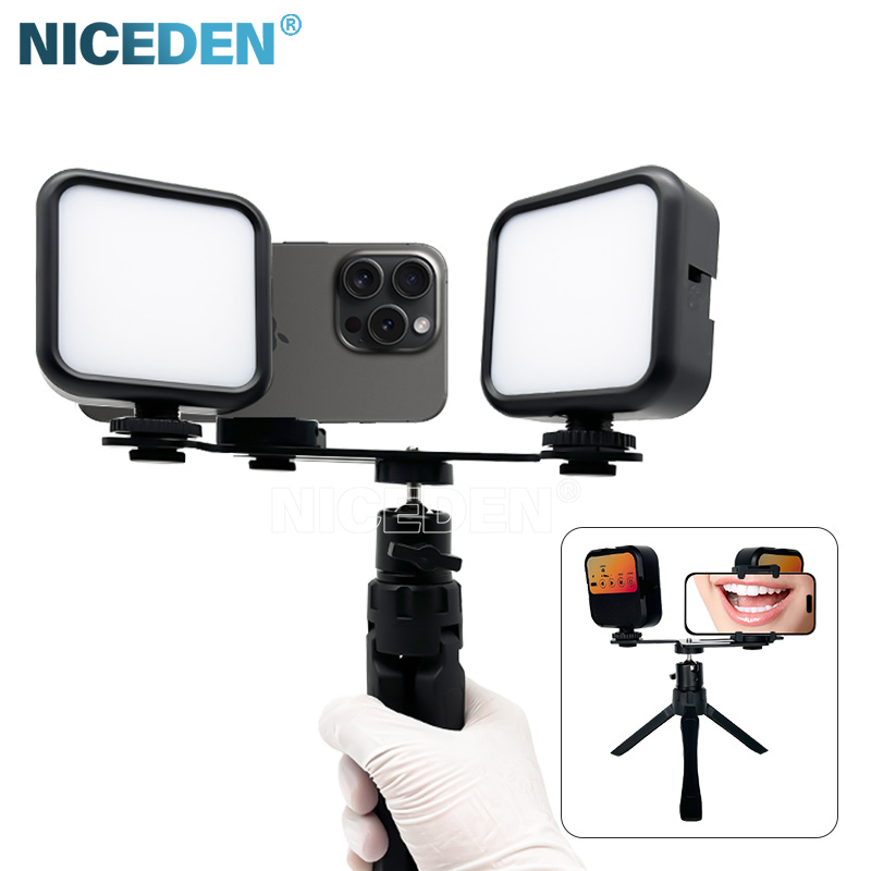 Photography Equipment - Niceden Dental draagbare flitslicht fotografie-apparatuur, handbediende