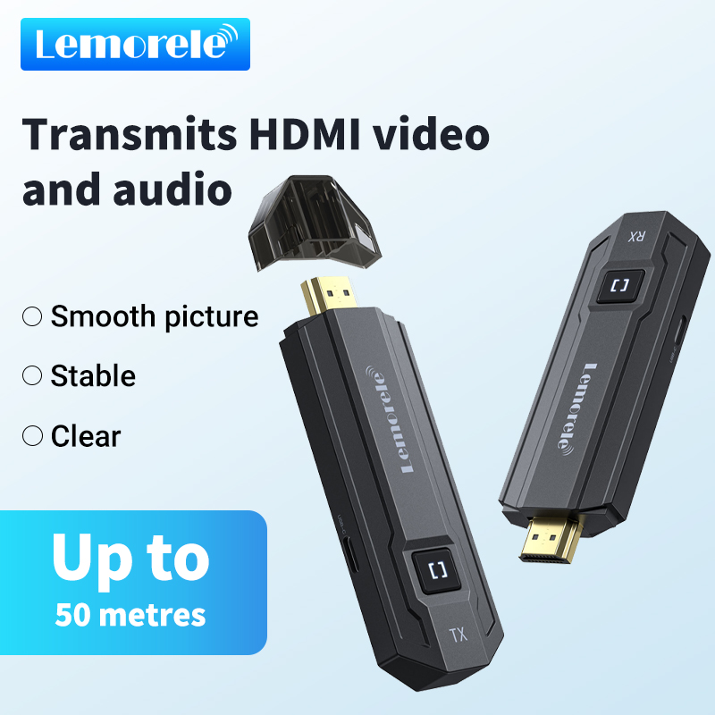 Photography Videography - Lemorele Draadloze HDMI Zender Ontvanger Video