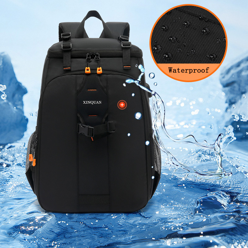 Photography Videography - Waterdichte reisrugzak, videostatief, DSLR-tas, grote capaciteit,