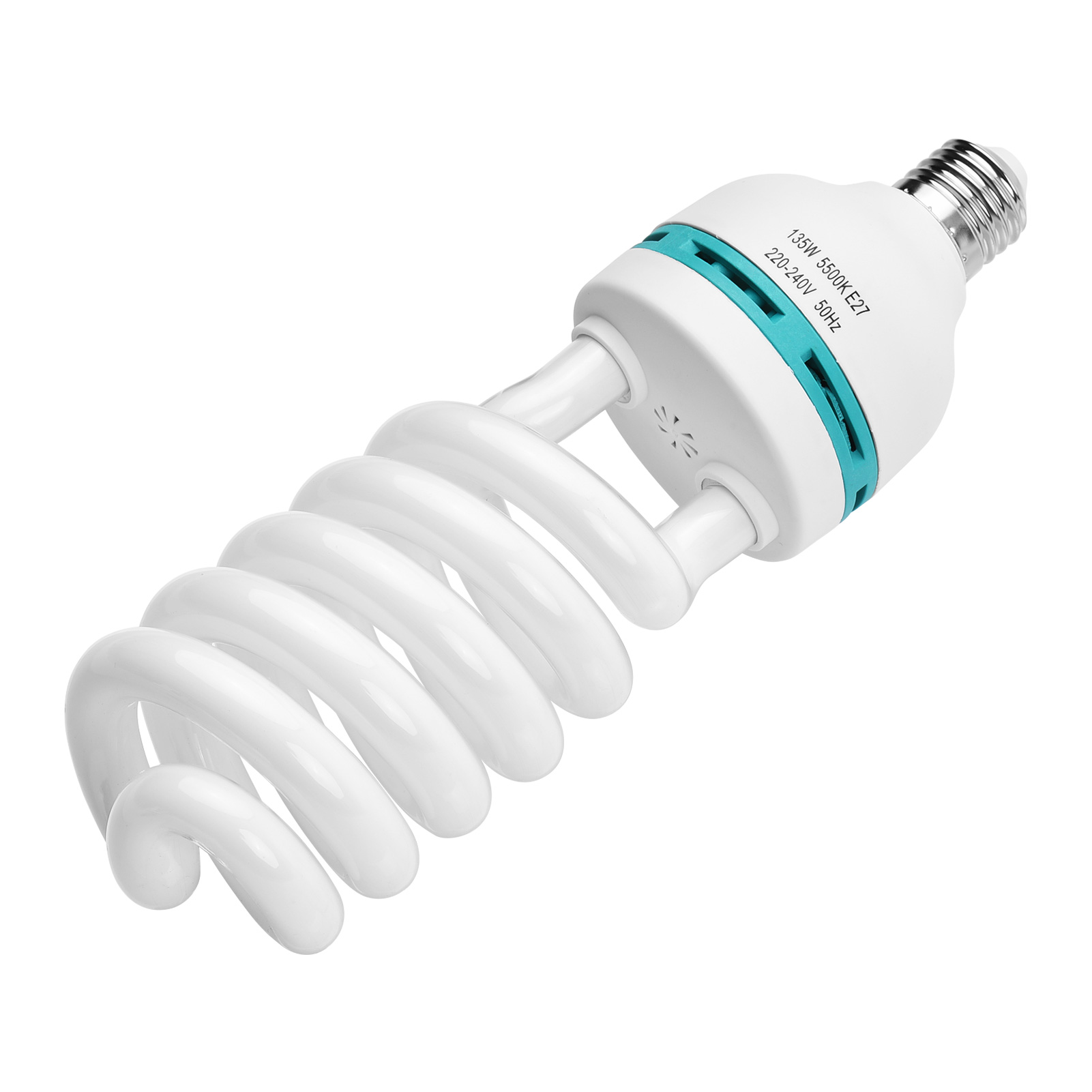 Photography Bulb - Andoer E27 135W spiraalvormige fluorescentielamp 5500K