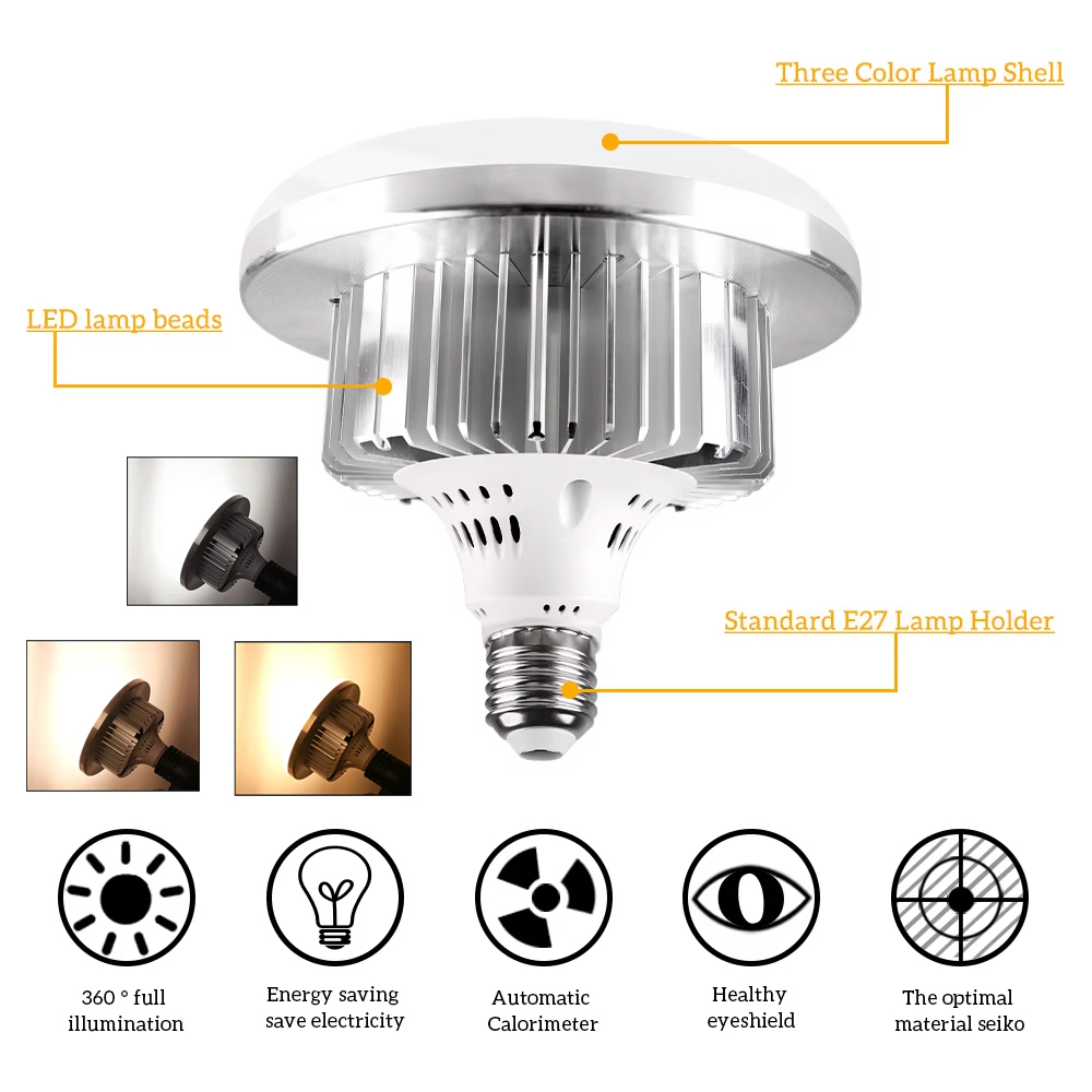 Photography Bulb - SH Professionele fotografie LED-lamp met afstandsbediening,