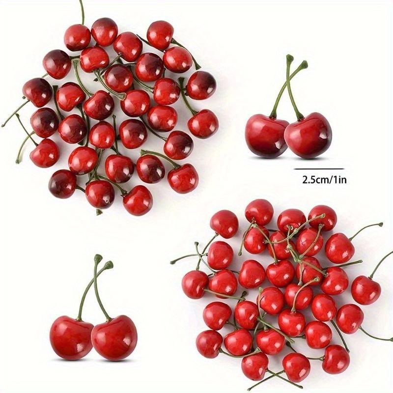 Photography Food - 30 stuks nep kersen kunstmatige fruitmodel