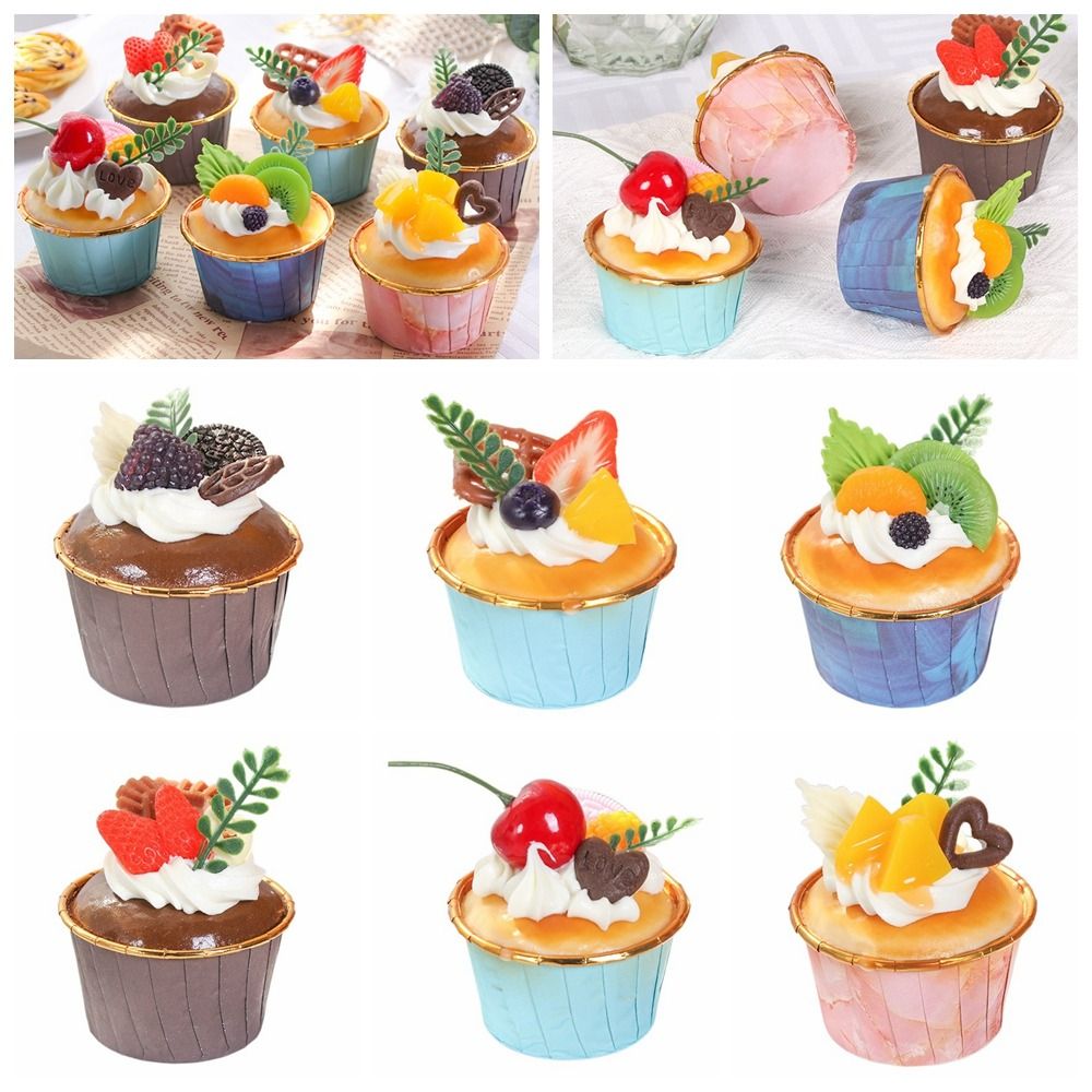 Photography Food - 6 Stuks Kunstmatig Fruit Cupcake Room