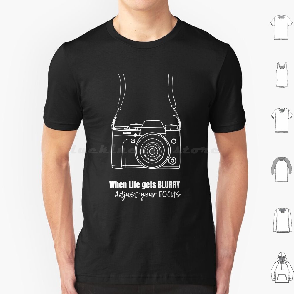 Photography Quotes Short - Fotografie Inspo Design T-shirt Groot formaat
