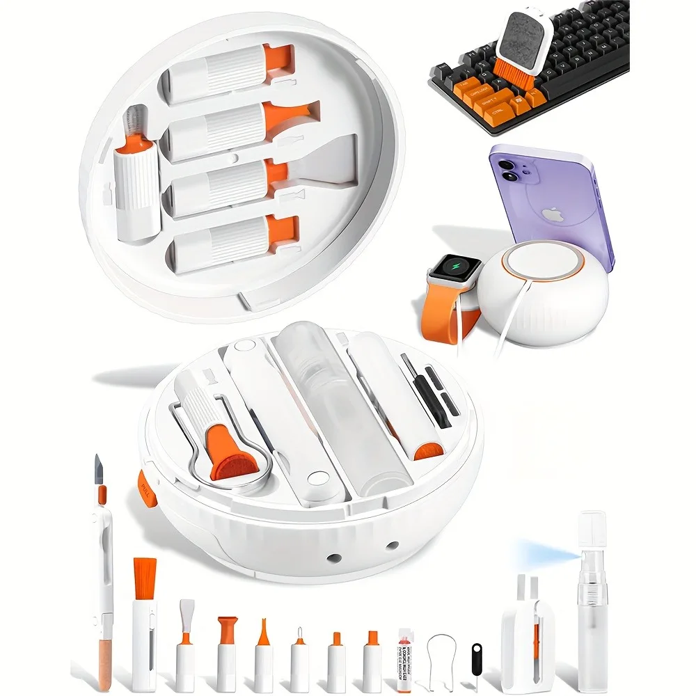 Lens Cleaning Kit - Reinigingsborstel voor iPhone Airpods Telefoonsleuf oplaadpoort