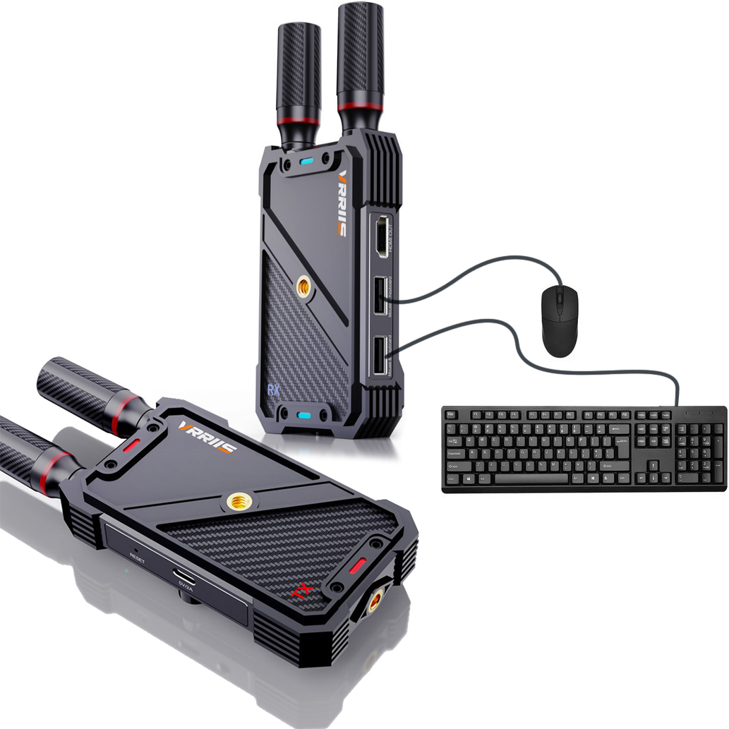 Photography Videography - VRRIIS WL082K 400m Draadloze HDMI KVM