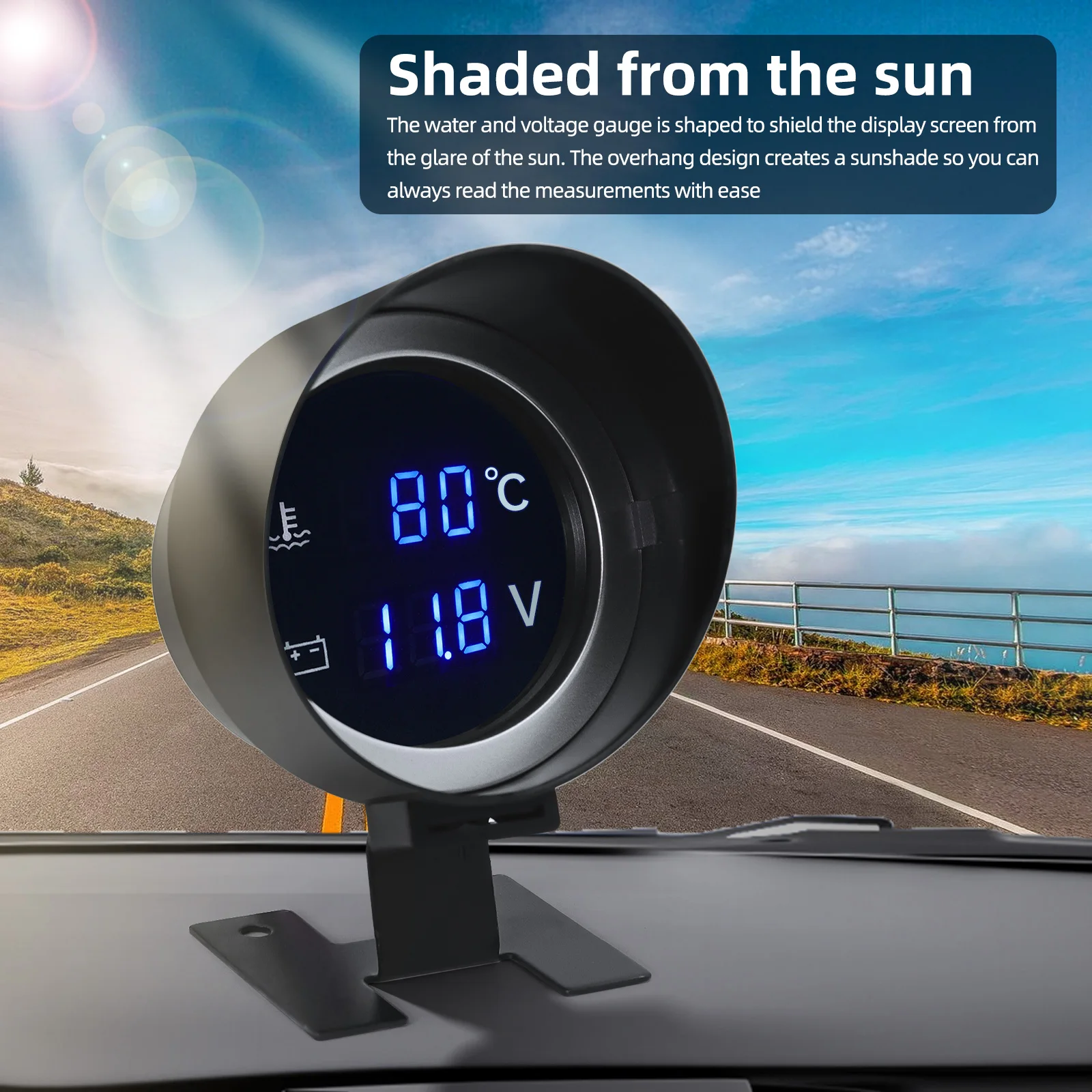 2 in 1 Ronde LED Digitale Wate - Light Meter Incident recensie en prijs