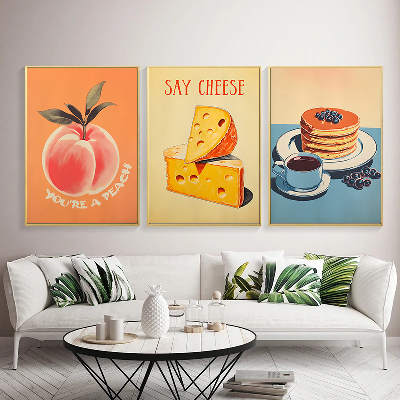 Vintage Voedsel Poster Eieren  - Photography Food recensie en prijs