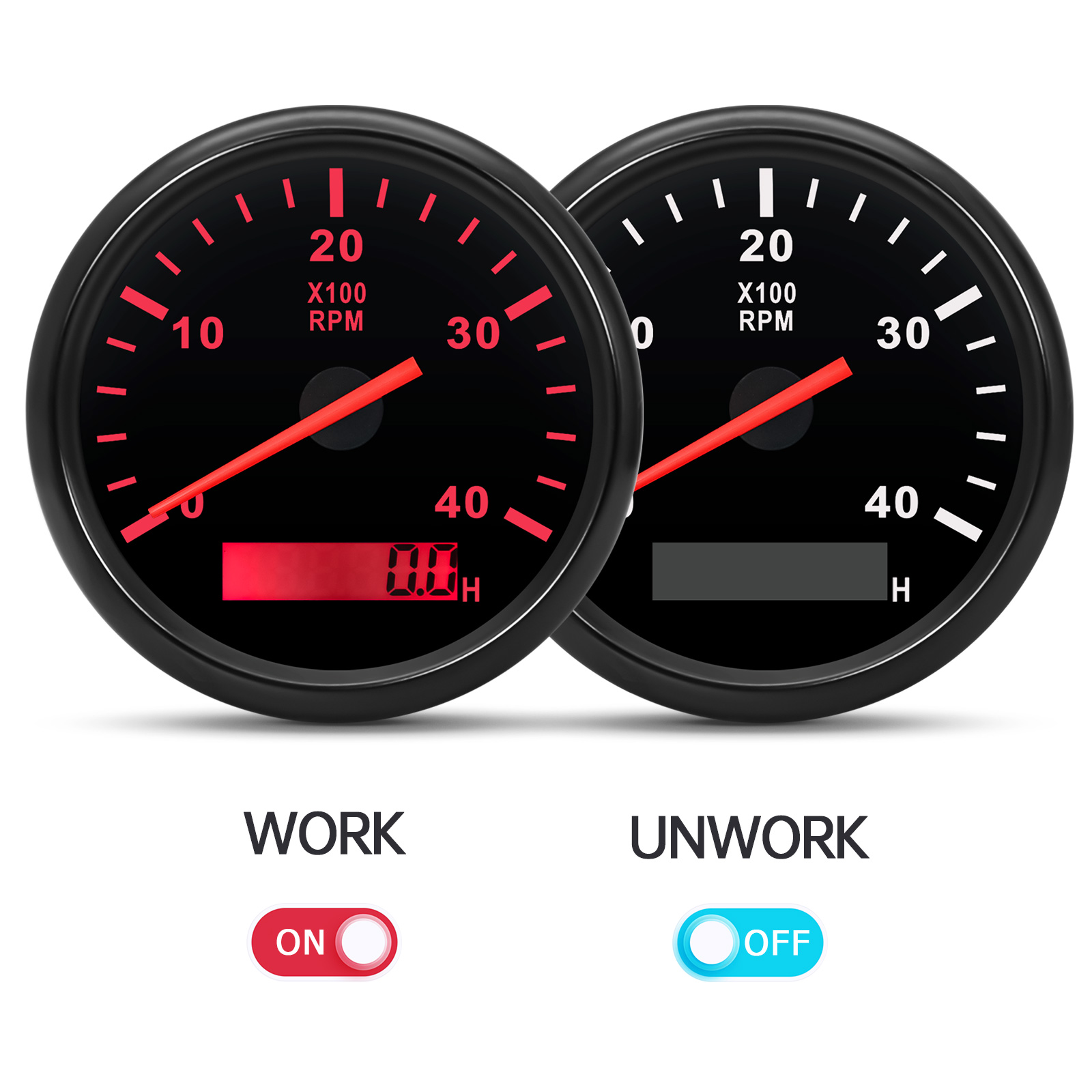 4000 RPM 85mm Toerenteller Met - Light Meter Incident recensie en prijs