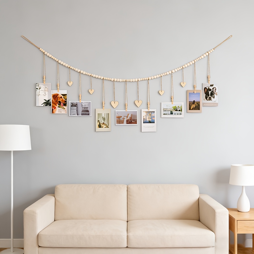 Hangende fotodisplay wanddecor - Photography Types recensie en prijs