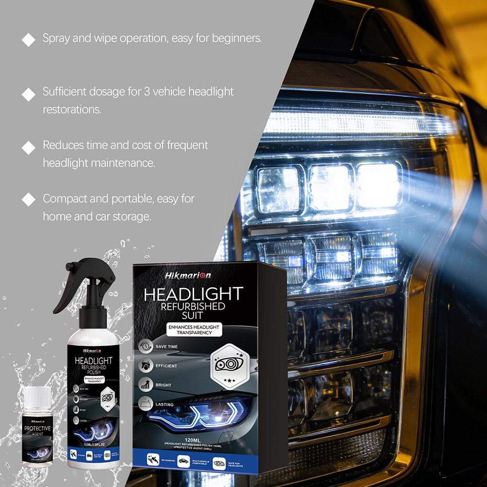 100ml+20ml Auto Koplampen Rest - Lens Cleaning Kit recensie en prijs