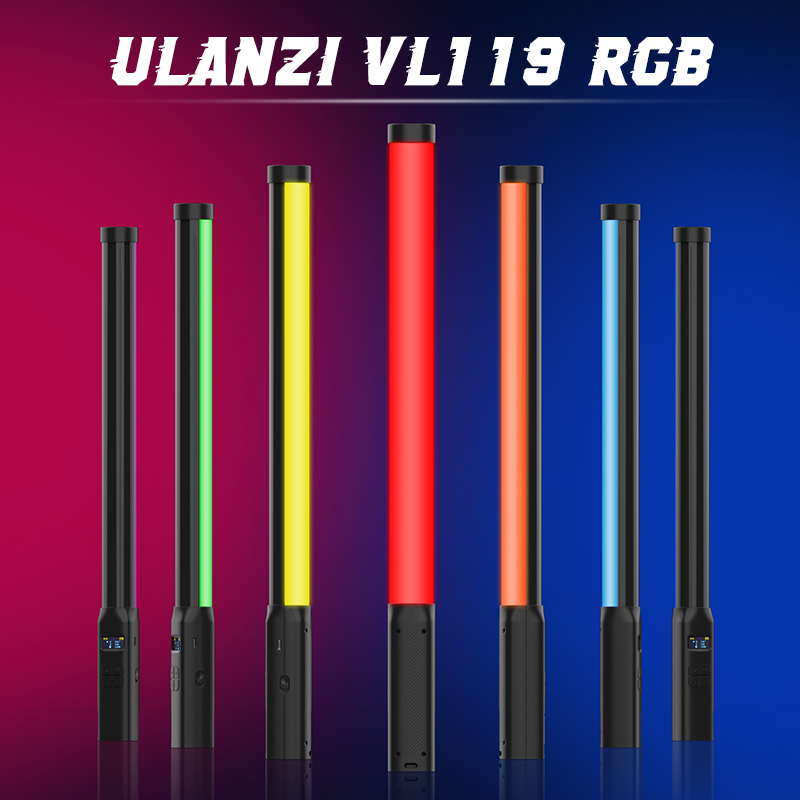 Ulanzi VL119 Handheld RGB Kleu - Photography Bulb recensie en prijs