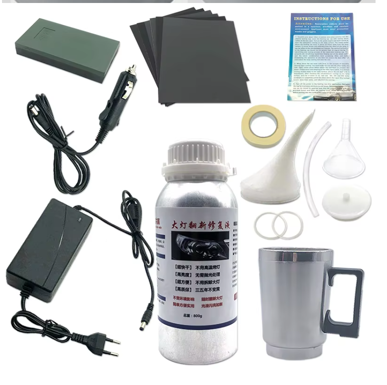 Koplamprestauratiekit Verwijde - Lens Cleaning Kit recensie en prijs