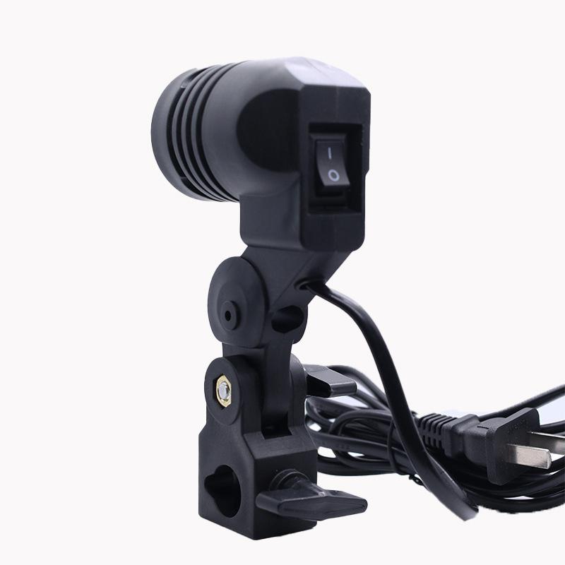 Zwart 1.8M Kabel Snoer E27 Soc - Photography Umbrella Lights recensie en prijs