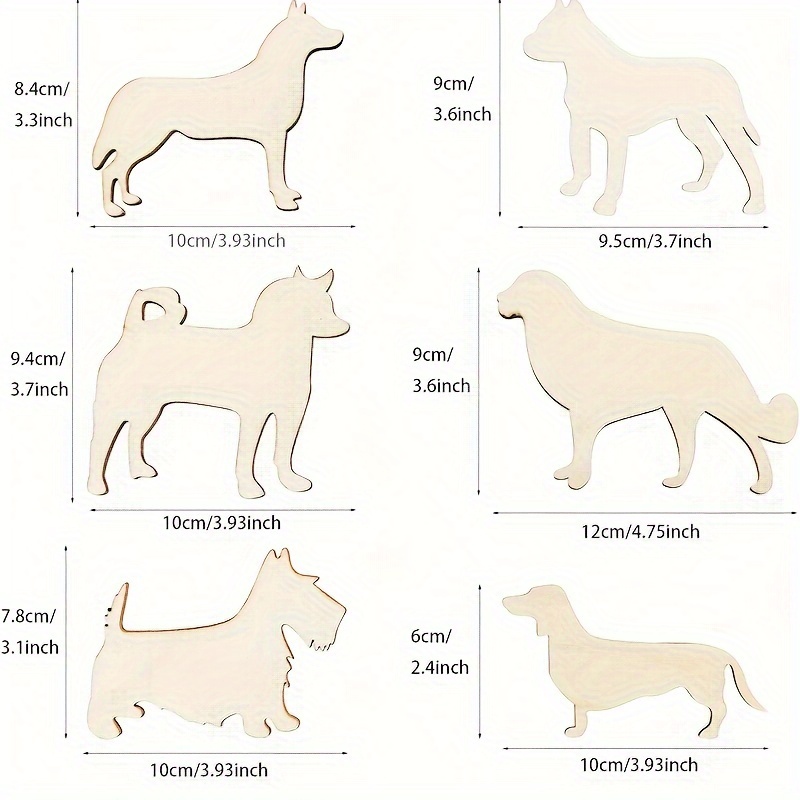 24 Pack Onafgewerkte Hond Hout - Photography Types recensie en prijs