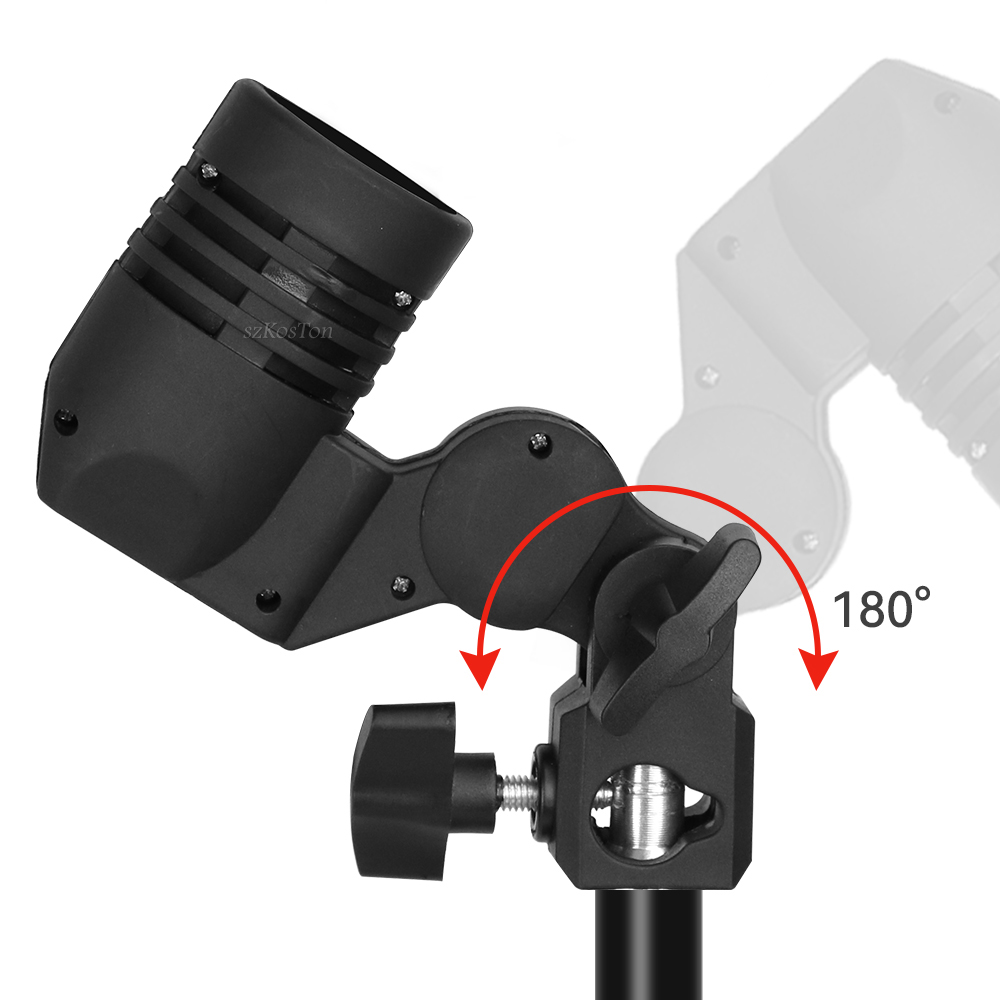 Enkele kop lamphouder E27-fitt - Photography Umbrella Lights recensie en prijs