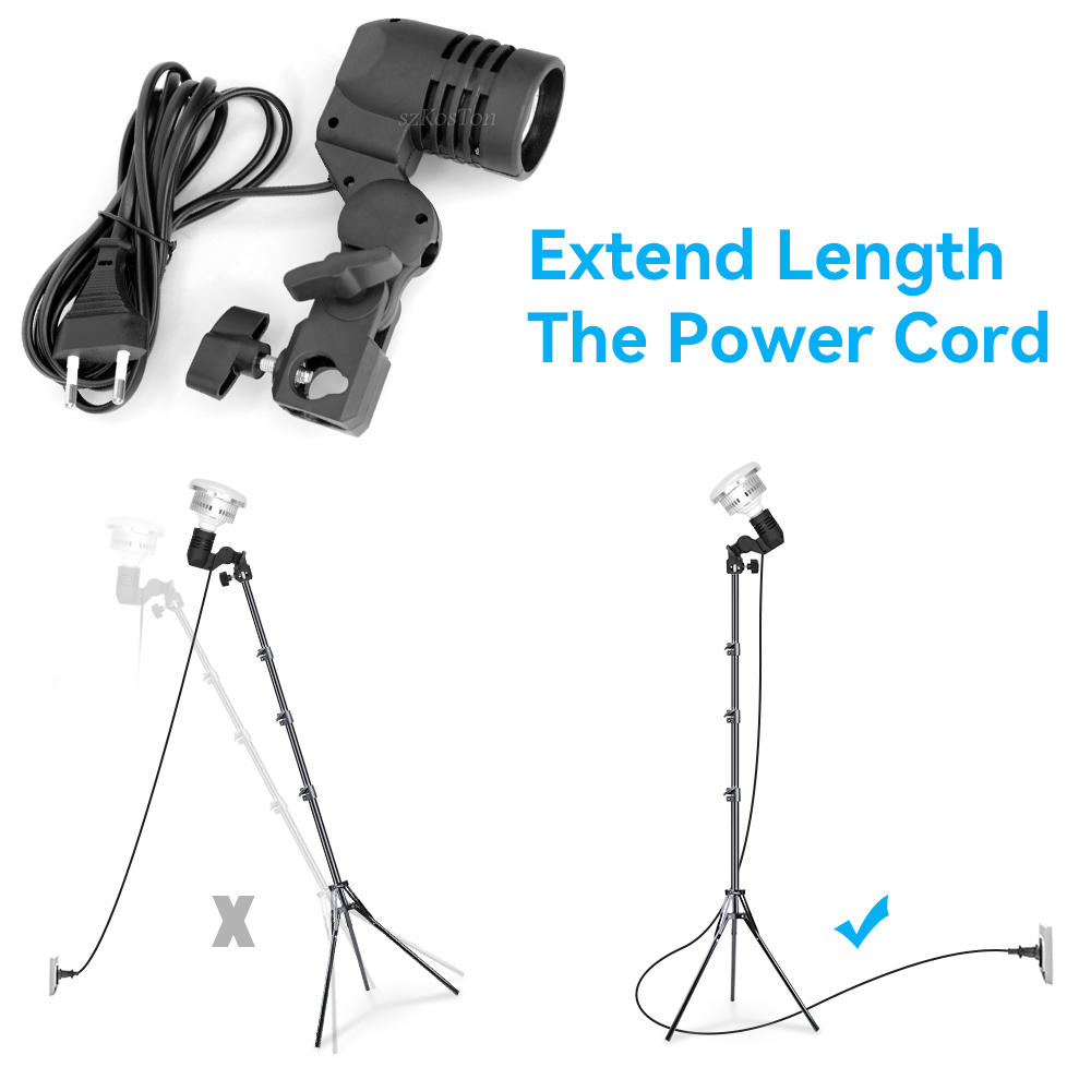 2 Stuks/1Pc E27 Enkelvoudige K - Photography Umbrella Lights recensie en prijs