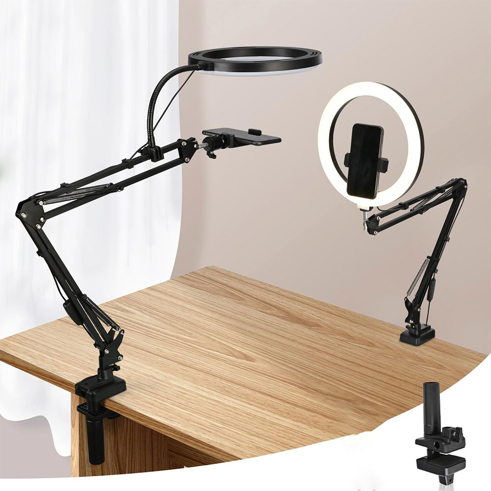 Ringlicht met standaard en tel - Photography Desk recensie en prijs