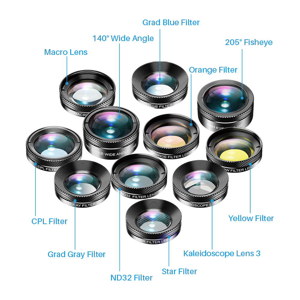 APEXEL 11-in-1 camera telefoon - Photography Kit Samsung S26 Ultra recensie en prijs