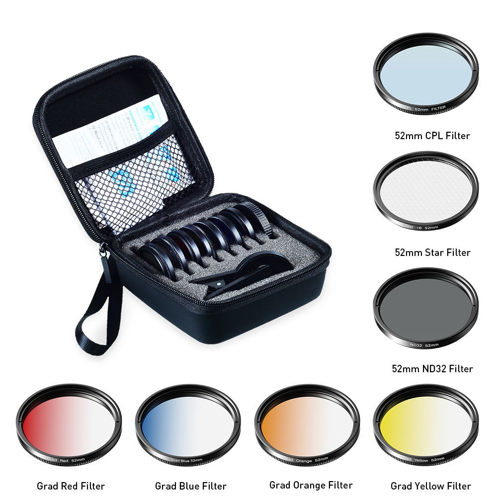 APEXEL 52mm 7in1 Geleidelijke  - Photography Kit Samsung S26 Ultra recensie en prijs