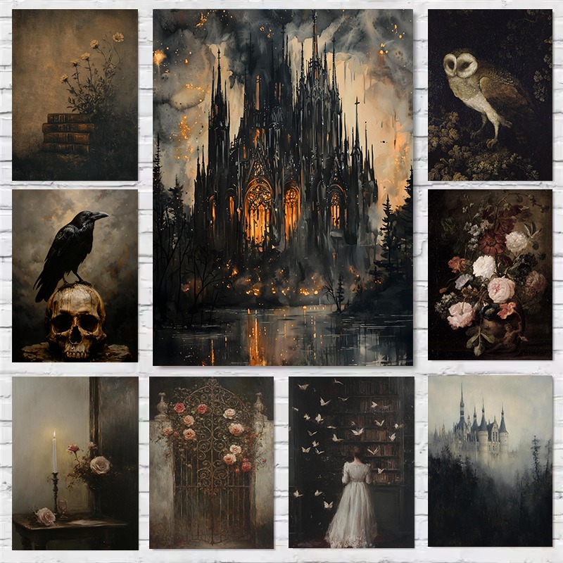 Dark Academia Antiek Gotisch K - Photography Night recensie en prijs