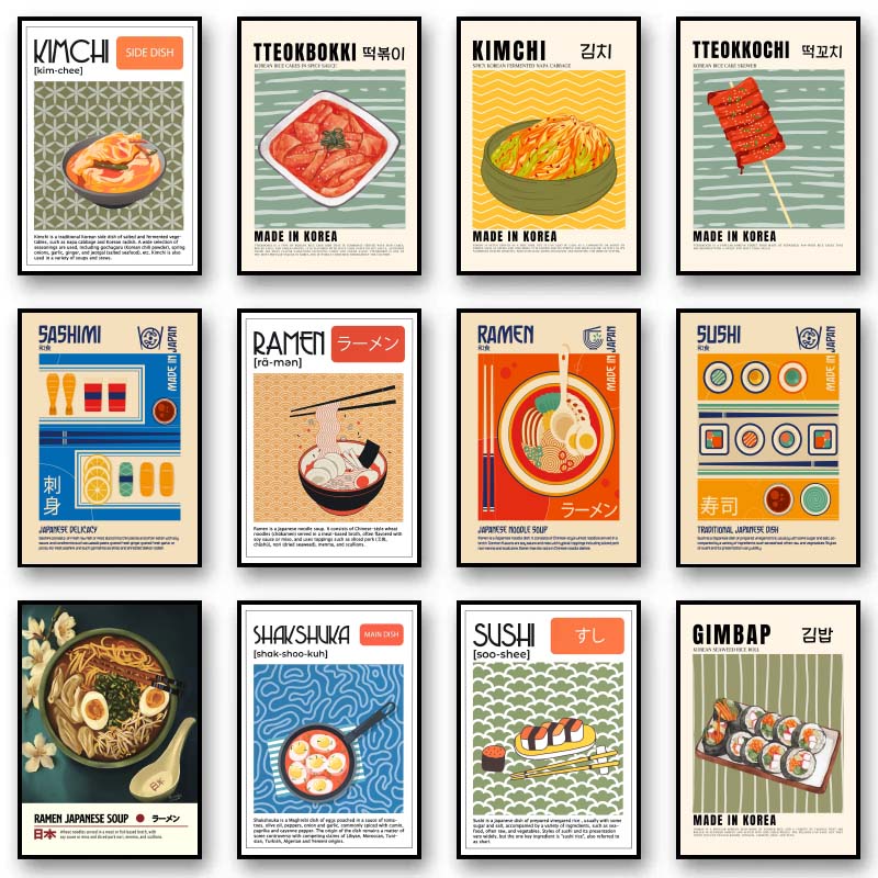 Aziatische Voedsel Canvas Schi - Photography Food recensie en prijs