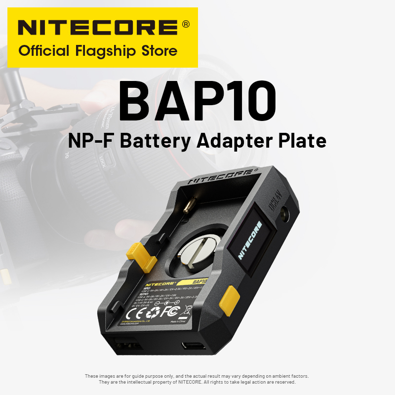 NITECORE BAP10 NP-F Batterij A - Photography Videography recensie en prijs