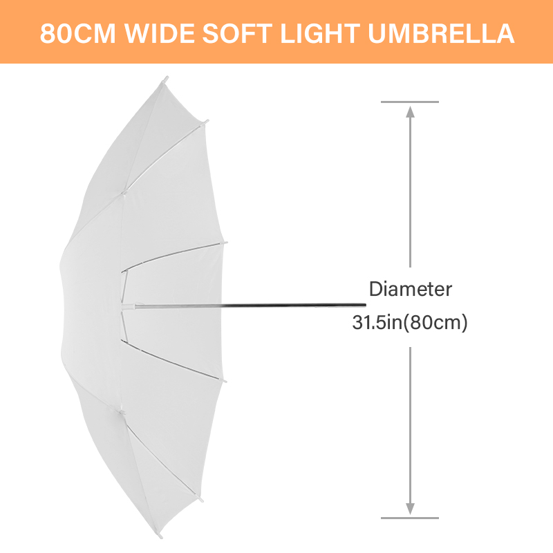 76 * 80cm X4 Transparante Witt - Photography Umbrella Lights recensie en prijs