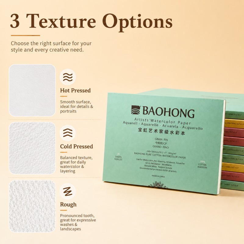 BaoHong Artist Grade Aquarelpa - Photography Architecture recensie en prijs