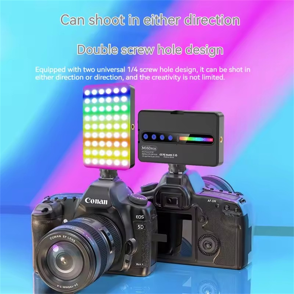 LED RGB-cameralicht Full Color - Photography Umbrella Lights recensie en prijs