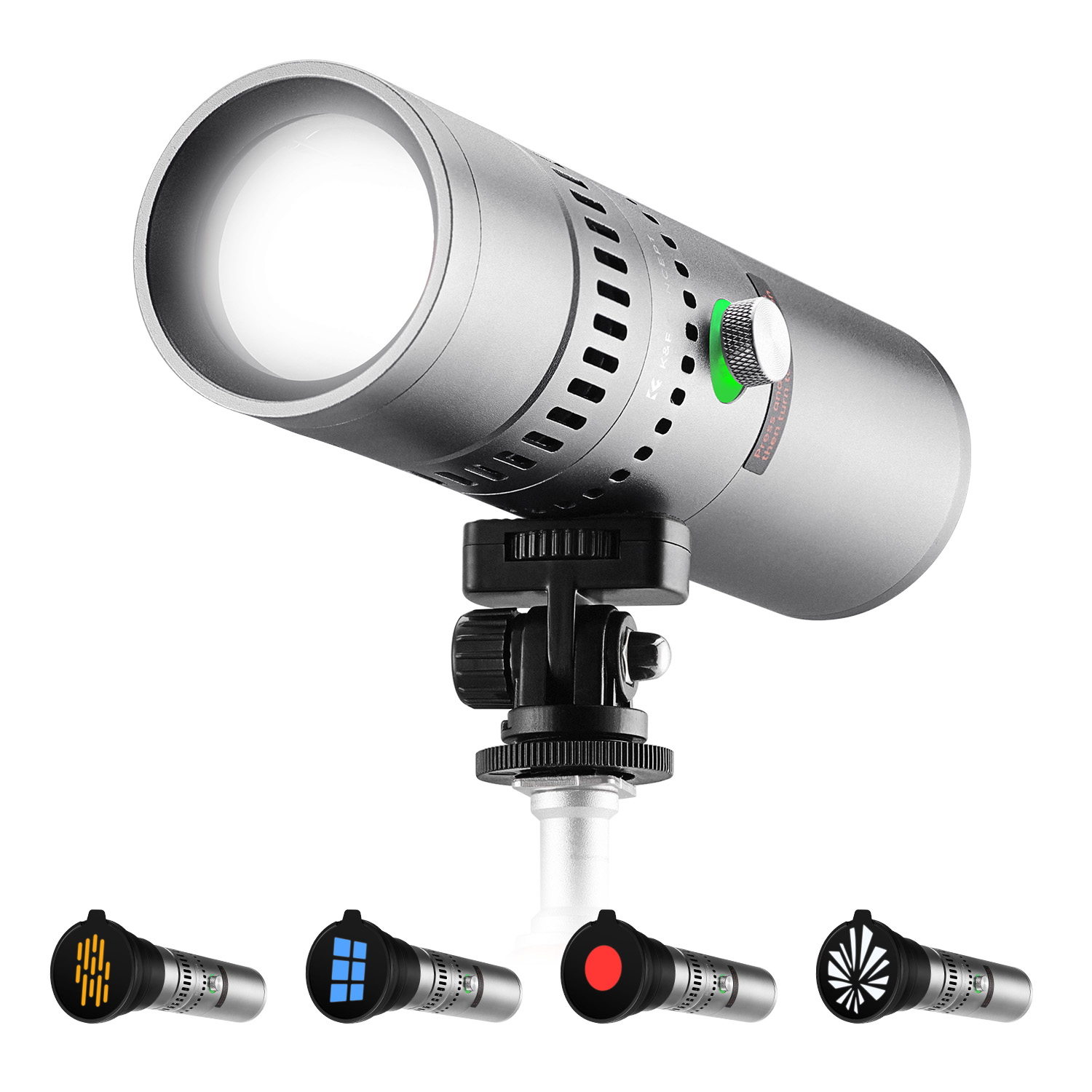 K&F CONCEPT SP25C RGB LED-vide - Photography Umbrella Lights recensie en prijs