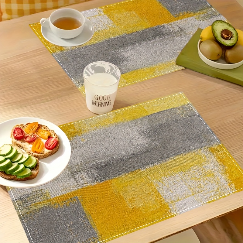 VIKAMA Geelgrijze abstracte ol - Photography Desk recensie en prijs
