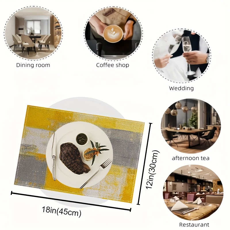 VIKAMA Geelgrijze abstracte ol - Photography Desk recensie en prijs