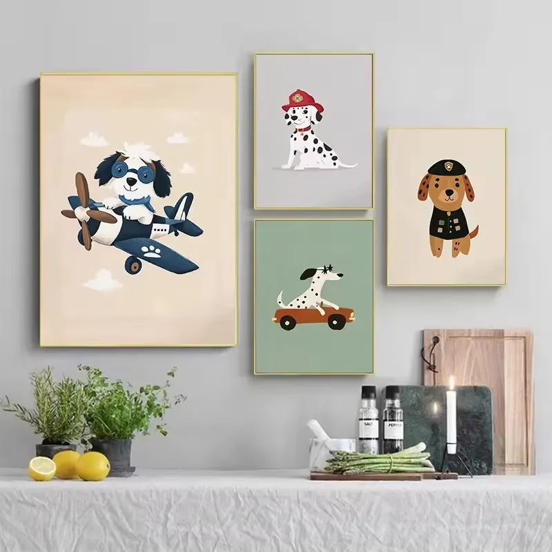 Kleurrijke Cartoon Hond Illust - Photography Types recensie en prijs