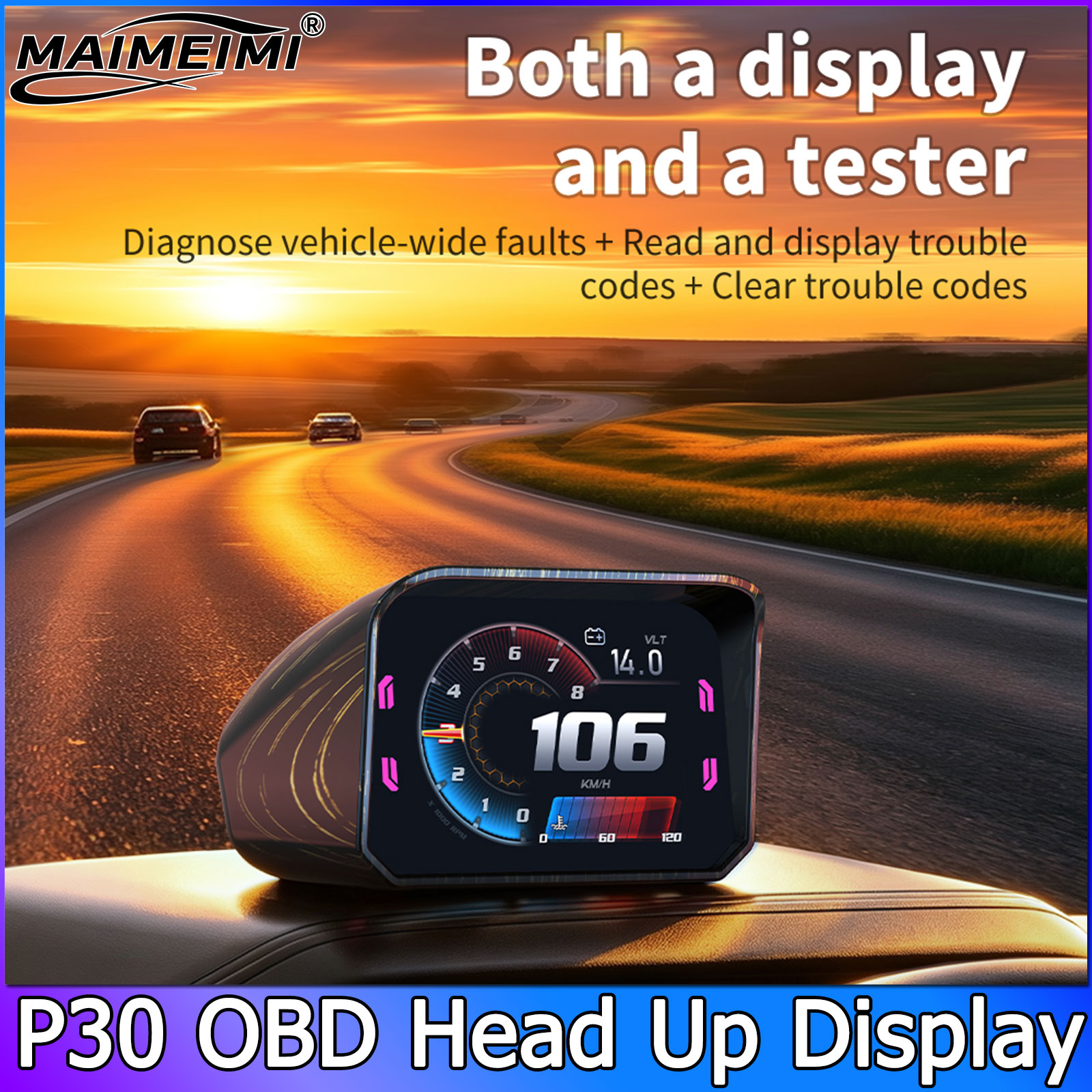 P30 Snelheidsmeter RPM-meter H - Intervalometer Timer recensie en prijs