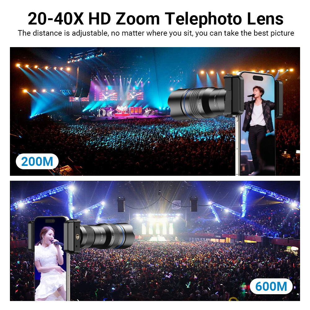 APEXEL HD Metalen 20-40x Zoom  - Photography Kit Samsung S26 Ultra recensie en prijs