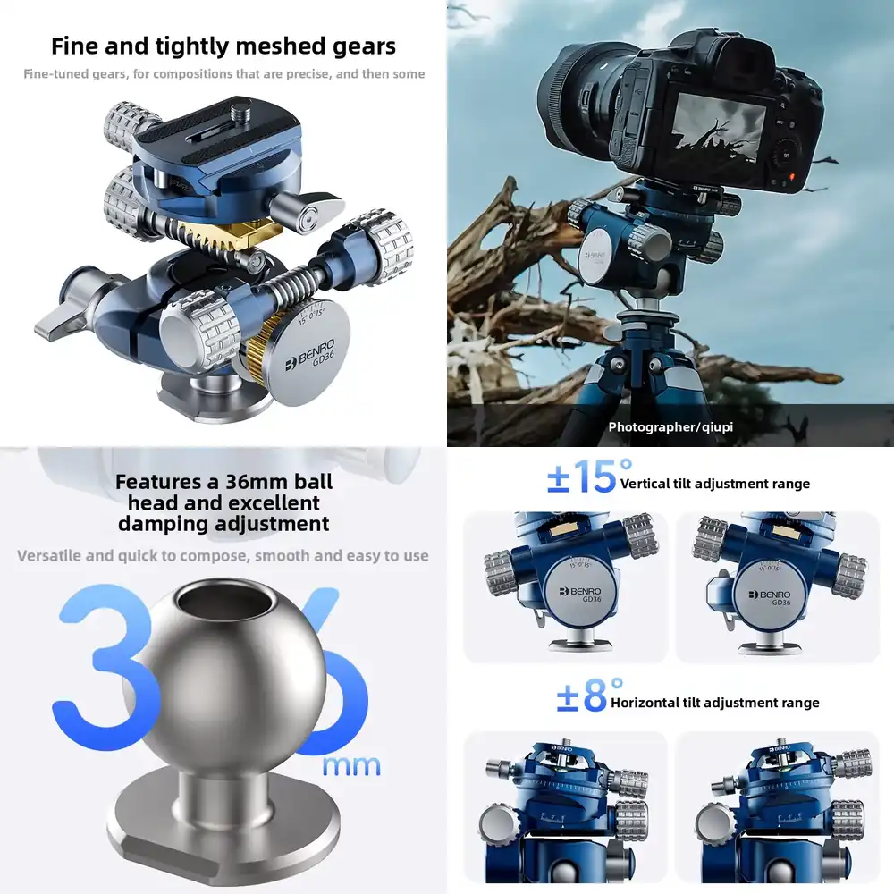 BENRO GD36PT Aluminium 3-weg k - Photography Landscape recensie en prijs