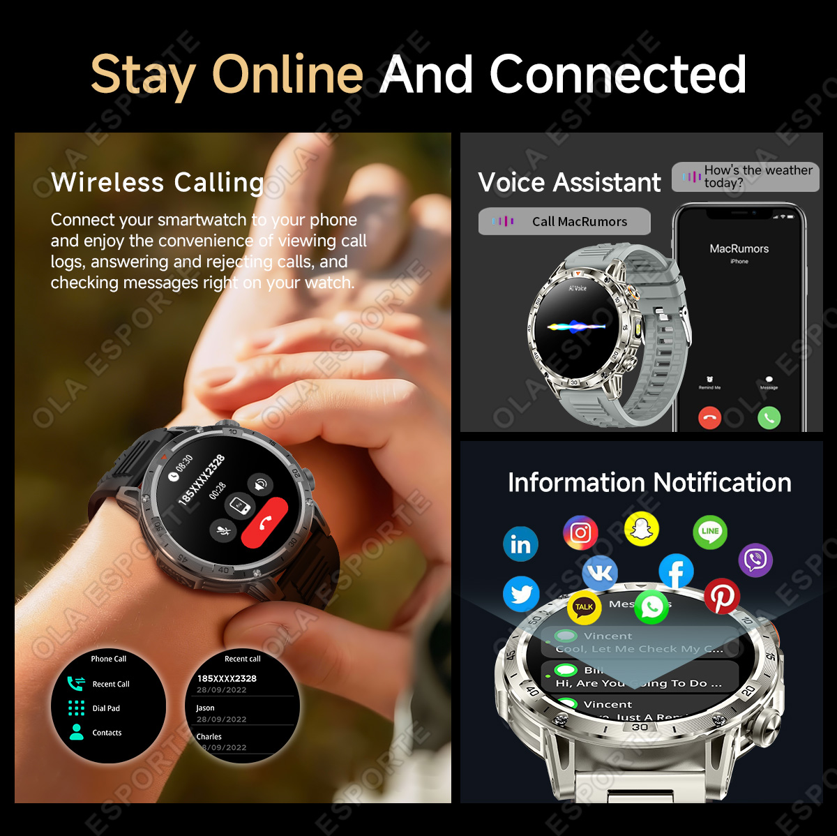 2026 Nieuwe GPS Smartwatch voo - Intervalometer Timer recensie en prijs