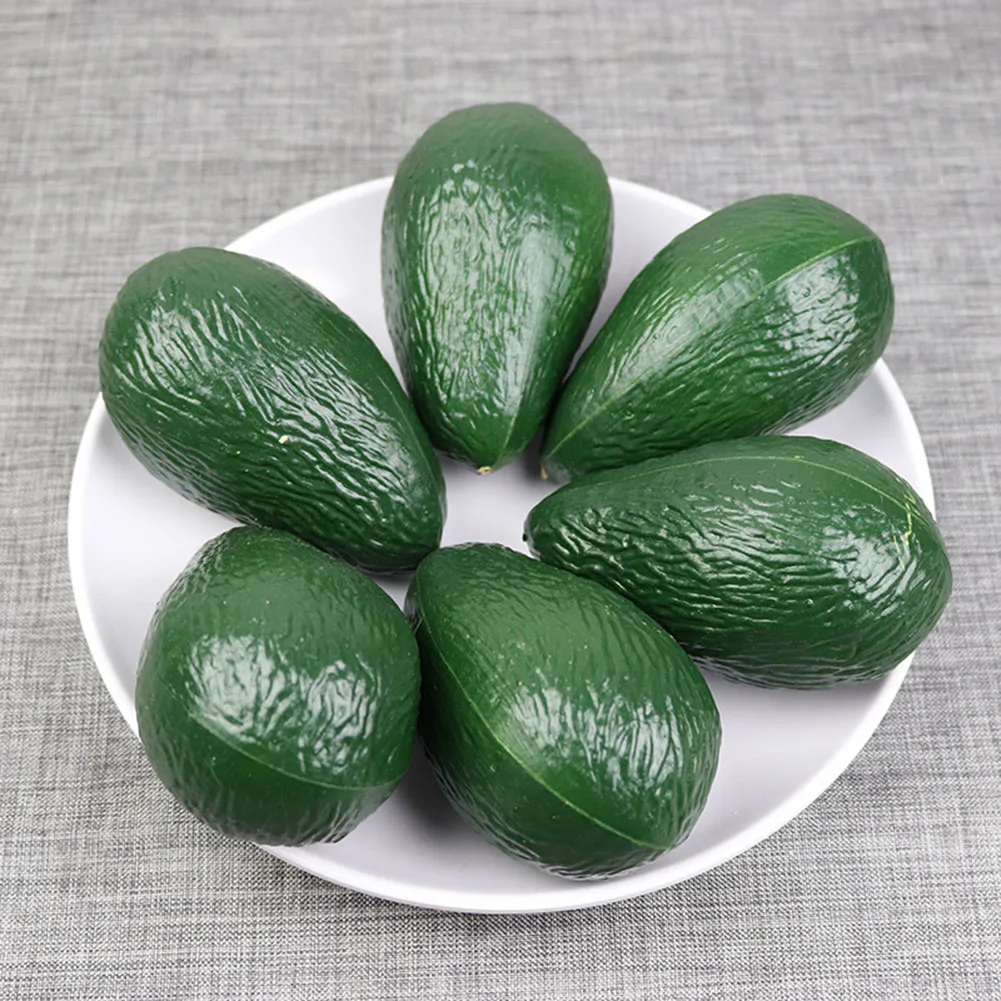 6 Stuks Kunstmatige Avocado Mo - Photography Food recensie en prijs